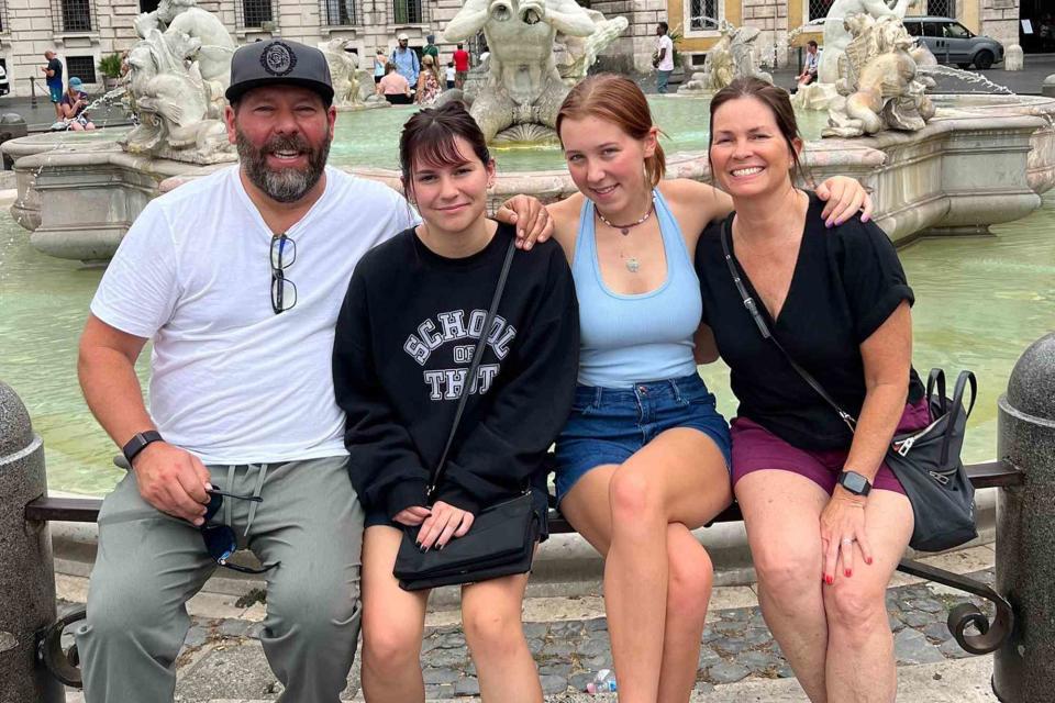 <p>LeeAnn Kreischer Instagram</p> Bert Kreischer and LeeAnn Kreischer with their kids, Georgia and Ila.