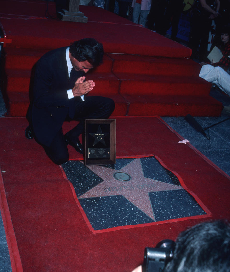 En 1985 ya era toda una celebridad a nivel mundial como demuestra que inaugurara su estrella en el Paseo de la Fama de Hollywood. (Foto: Ron Galella / Ltd./Ron Galella Collection via Getty Images)