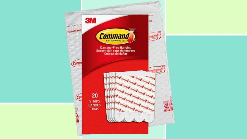 Command Strips are the most reliable option for decorating your dorm room walls.