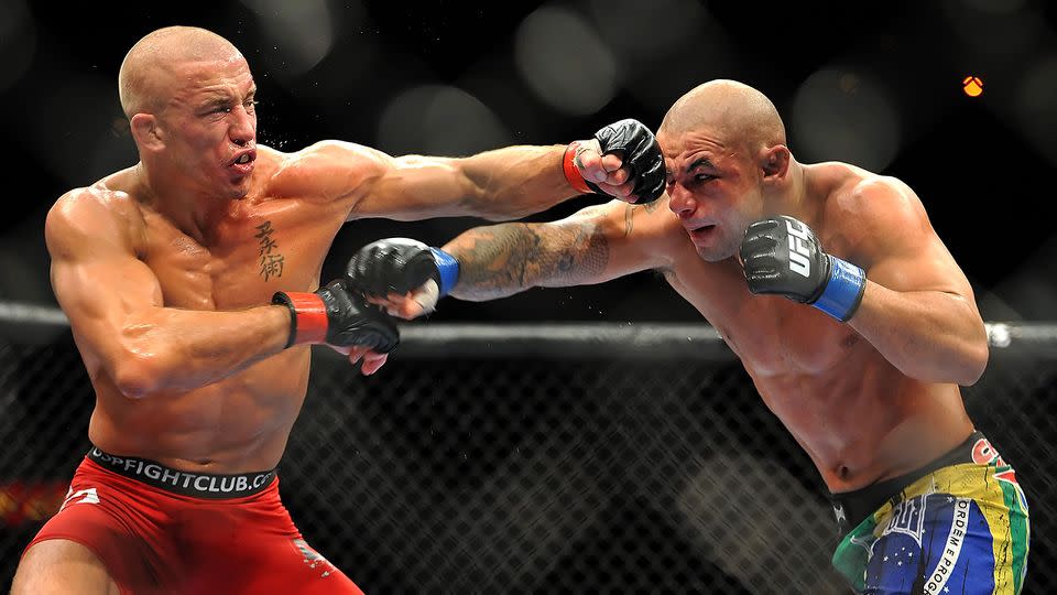 GSP has come out of retirement to fight Bisping. Pic: Getty