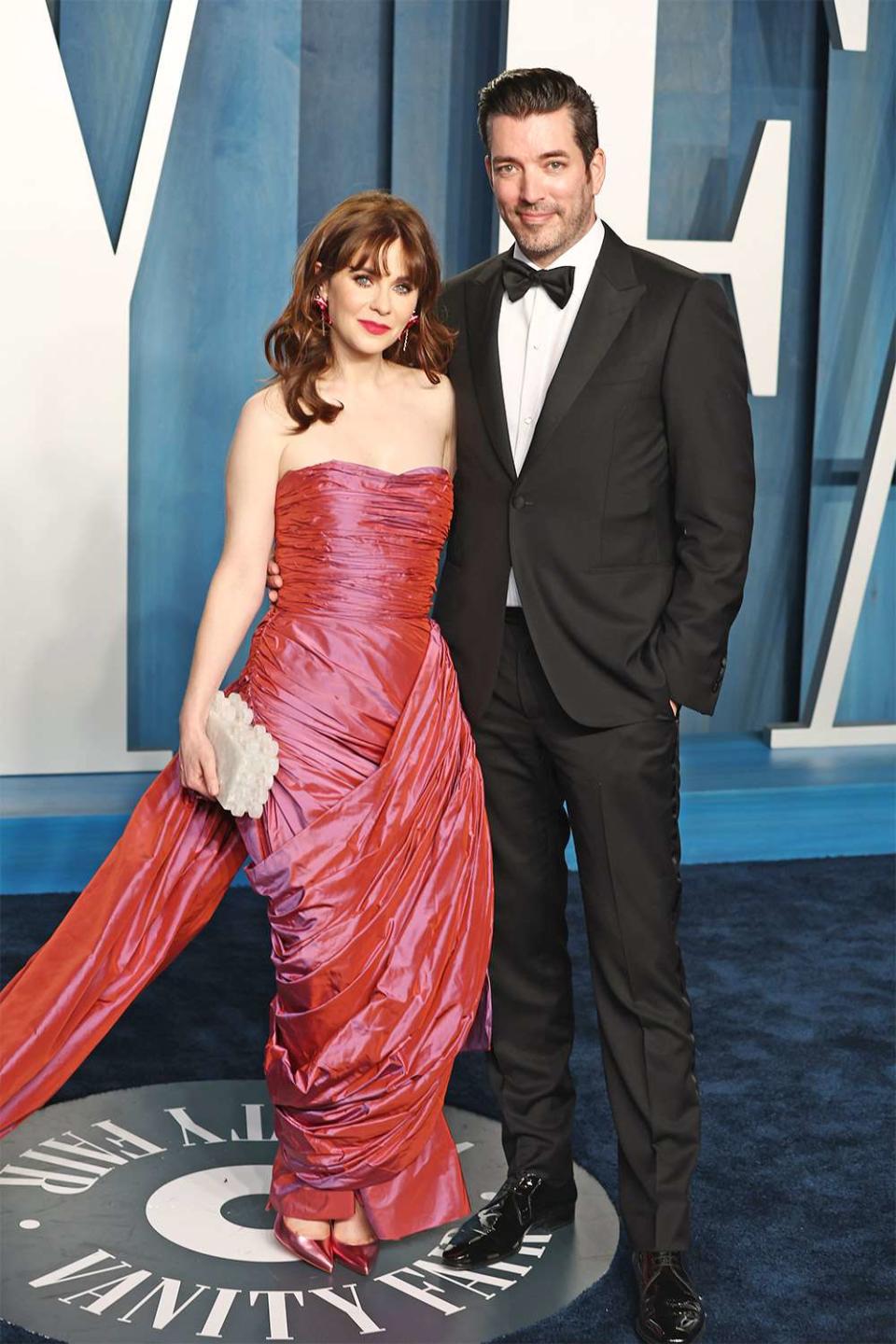 Zooey Deschanel and Jonathan Scott