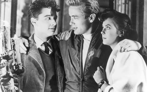 James Dean in Rebel Without a Cause (1955) - Credit: Film Stills