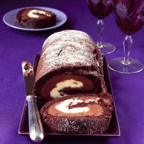 Chocolate and Chestnut Roulade - Best Yule Log Recipes 2022