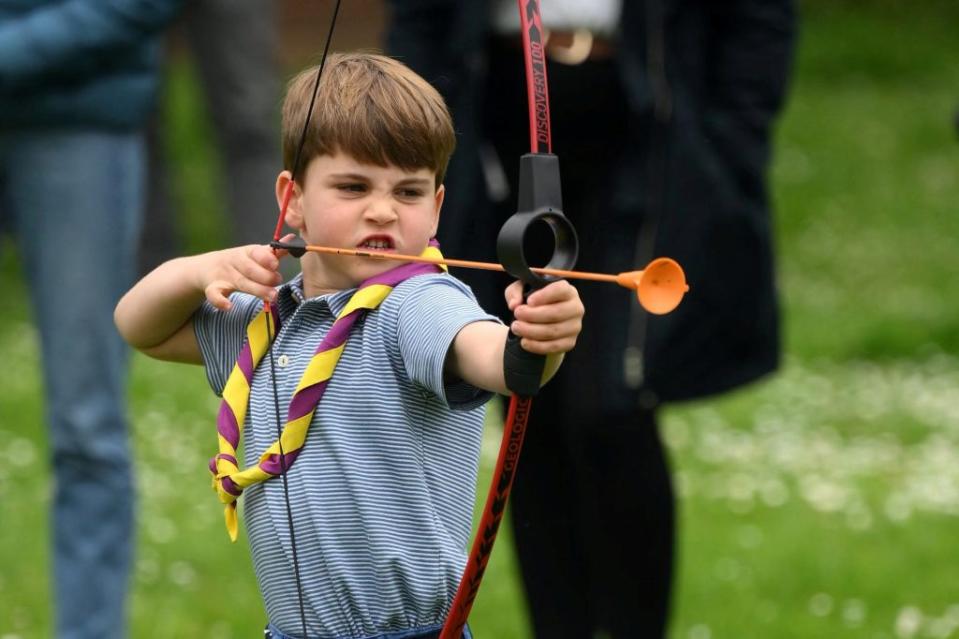 The youngest son of the Prince and Princess of Wales turned 6 on Tuesday. REUTERS