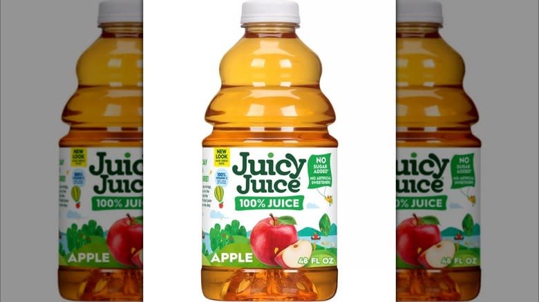Juicy Juice apple juice bottle