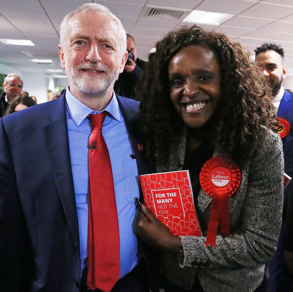 Kate Osamor endorsed Jeremy Corbyn's Labour leadership bid in 2015