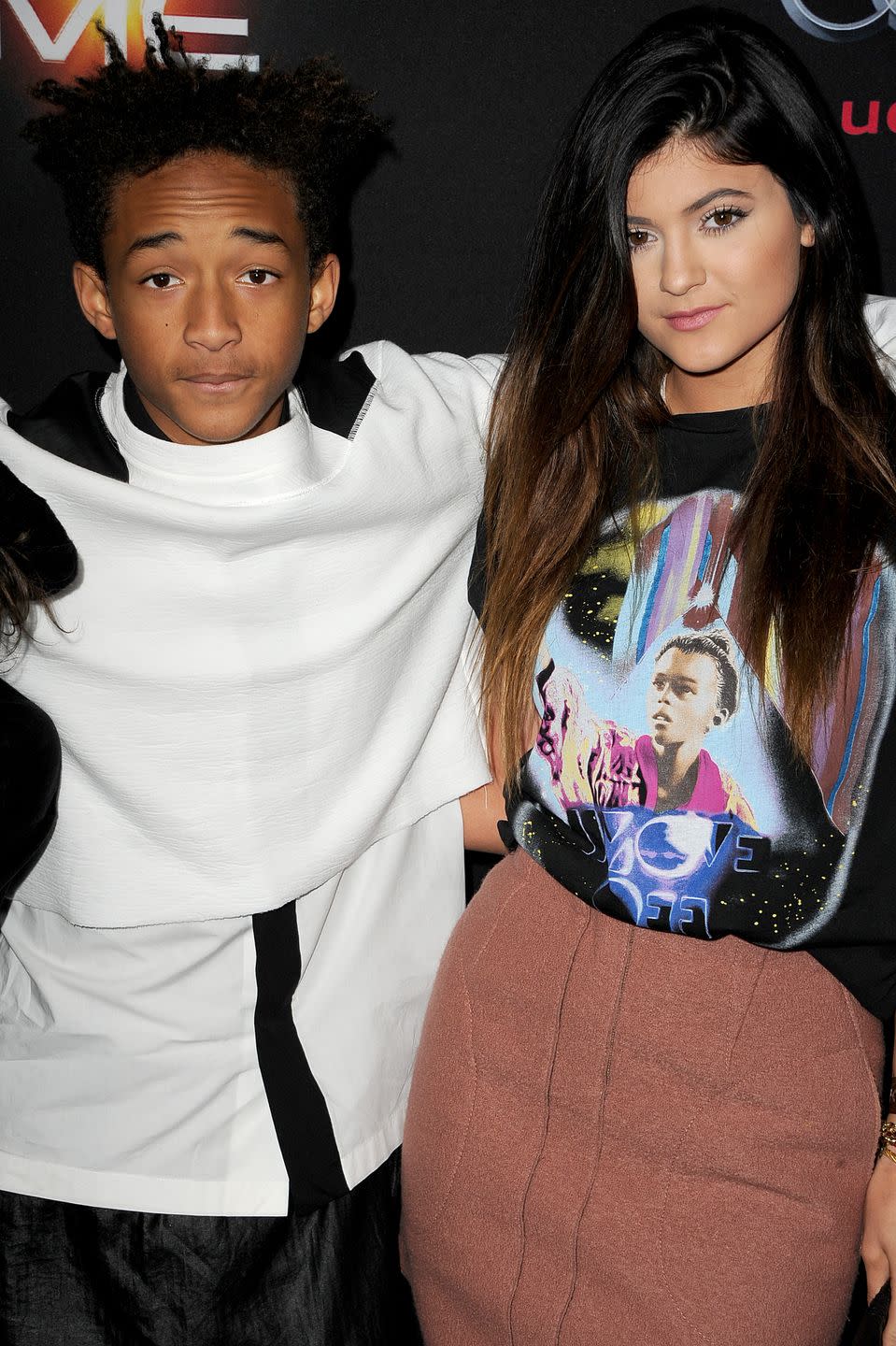 Then: Kylie Jenner & Jaden Smith