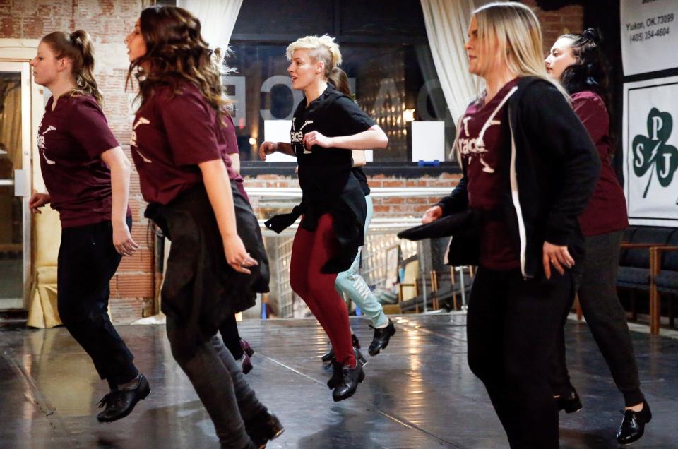 Dancers rehearse for "RACE's Hip Hop Nutcracker" at RACE Dance Company, 11 N Lee Ave., in Oklahoma City, Thursday, Nov. 29, 2018.