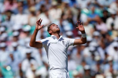 Britain Cricket - England v Pakistan - Fourth Test - Kia Oval - 12/8/16 England's Stuart Broad Action Images via Reuters / Paul Childs Livepic