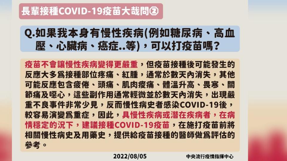 長輩covid-19疫苗大哉問2。（圖／中央流行疫情指揮中心）