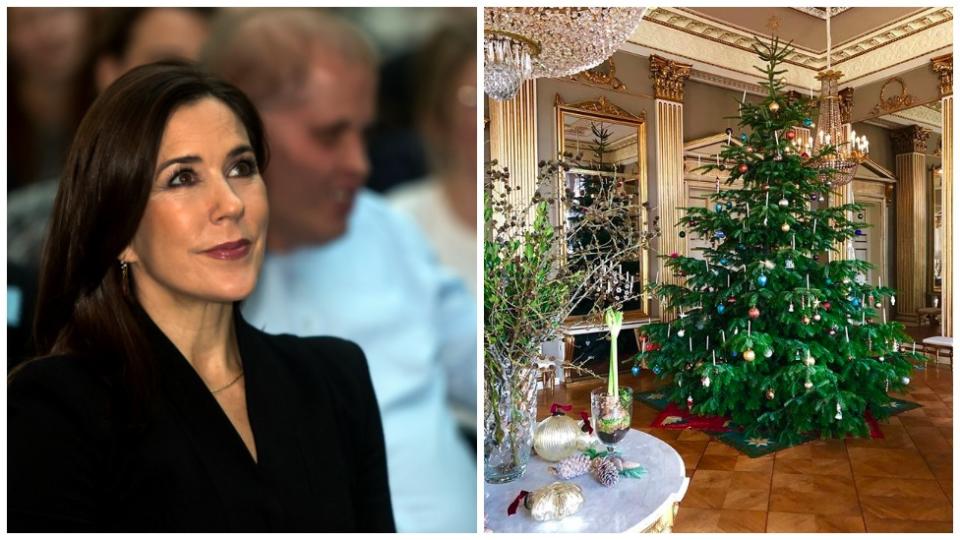 A picture taken by Crown Princess Mary reveals the Danish royal family’s festively decorated Christmas tree. Photo: Getty/Instagram/DET DANSKE KONGEHUS