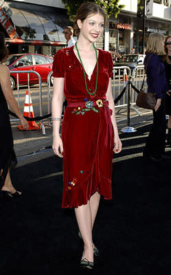 Michelle Trachtenberg at the Hollywood premiere of Warner Bros. Pictures' Batman Begins