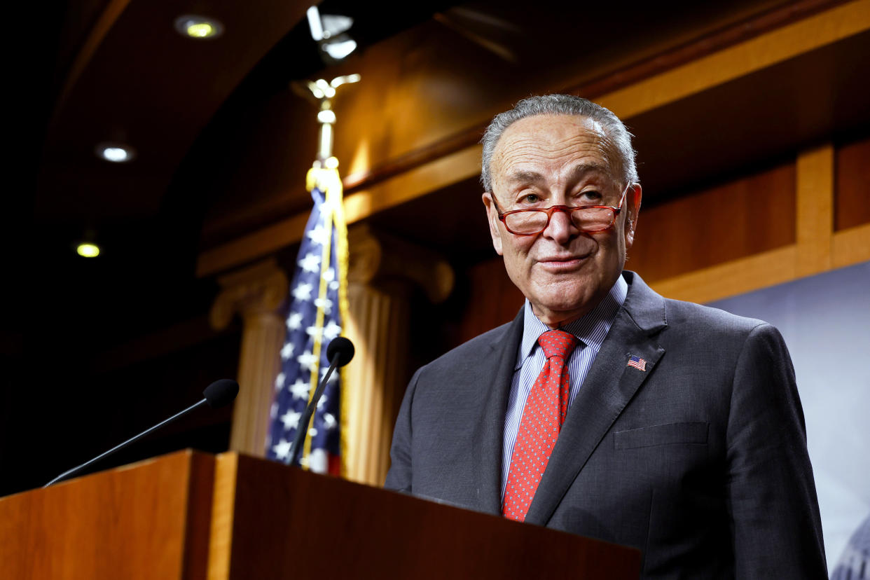 Senate Majority Leader Chuck Schumer (Anna Moneymaker / Getty Images)