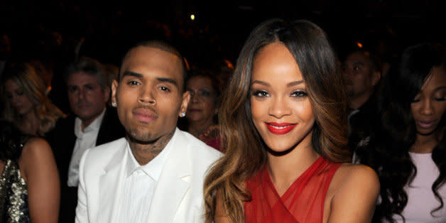 LOS ANGELES, CA - FEBRUARY 10:  Chris Brown and Rihanna attend the 55th Annual GRAMMY Awards at STAPLES Center on February 10, 2013 in Los Angeles, California.  (Photo by Kevin Mazur/WireImage) (Photo: )