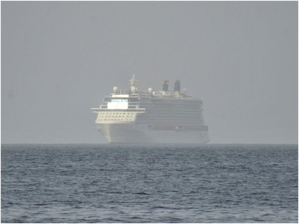 Cruise ship to St Vincent