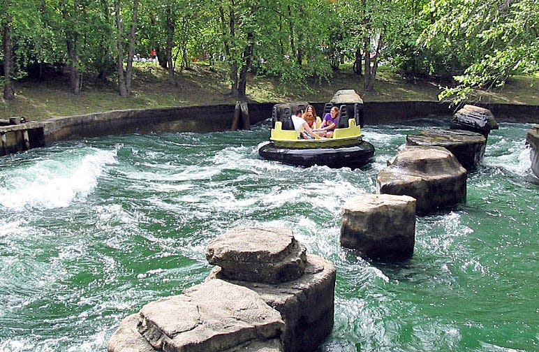 Raging River at Adventureland