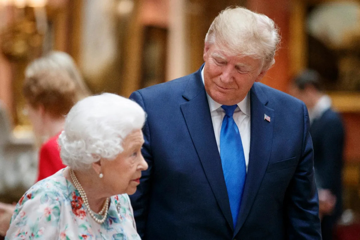 Donald Trump post saying queen knighted him is fake