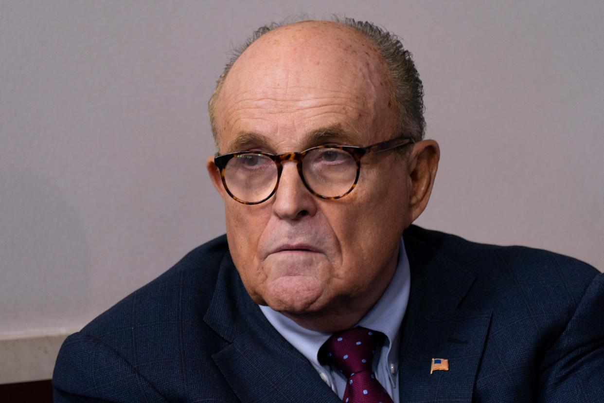 Rudy Giuliani, Former New York City Mayor and lawyer for US President Trump (EPA)