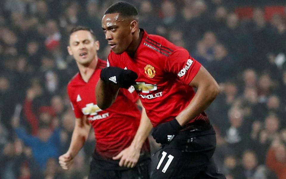 Manchester United have activated a one-year extension to Anthony Martial's contract - Action Images via Reuters