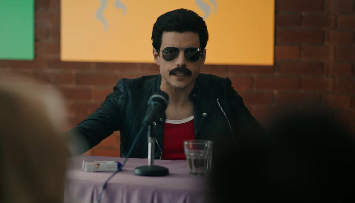 Rami Malek as Freddie Mercury in <i>Bohemian Rhapsody</i>(20th Century Fox)