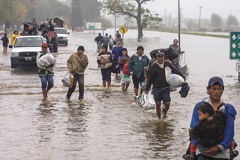 Una inundación que aún permanece en la memoria de los pobladores de Santa Fe