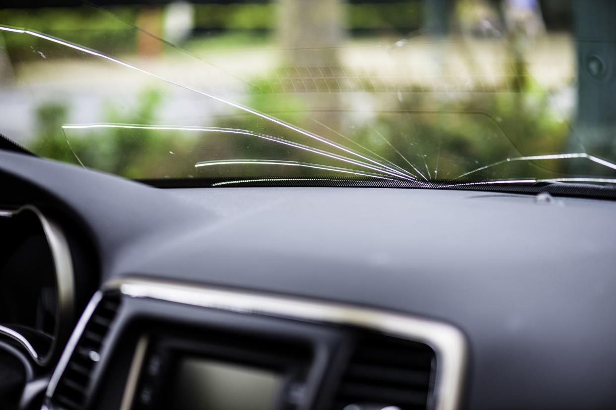 Broken Windshield