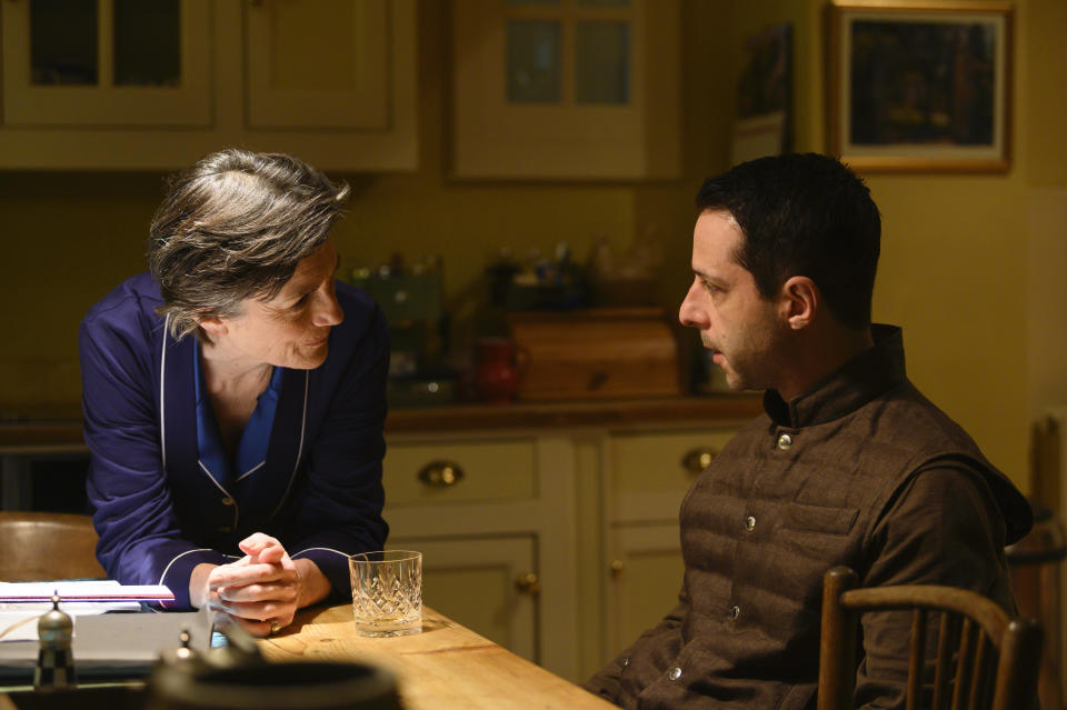 Harriet Walter and Jeremy Strong | Graeme Hunter/HBO