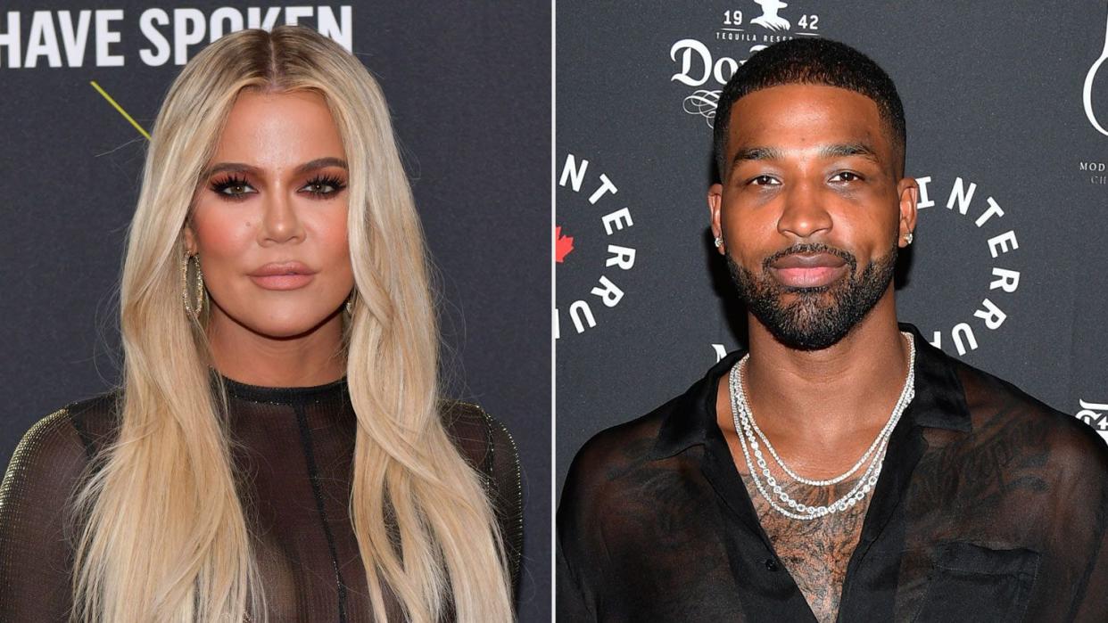 Khloe Kardashian and Tristan Thompson