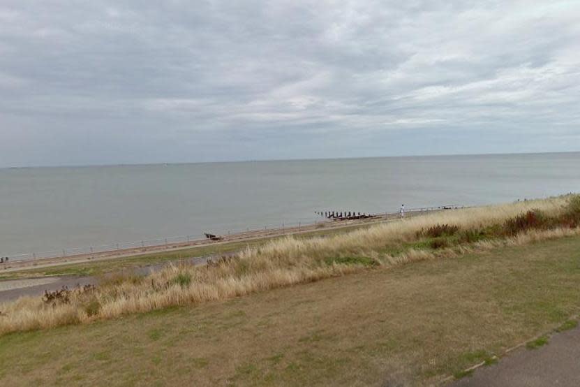 Ordeal: The family were attacked on Minster beach: Google Street View