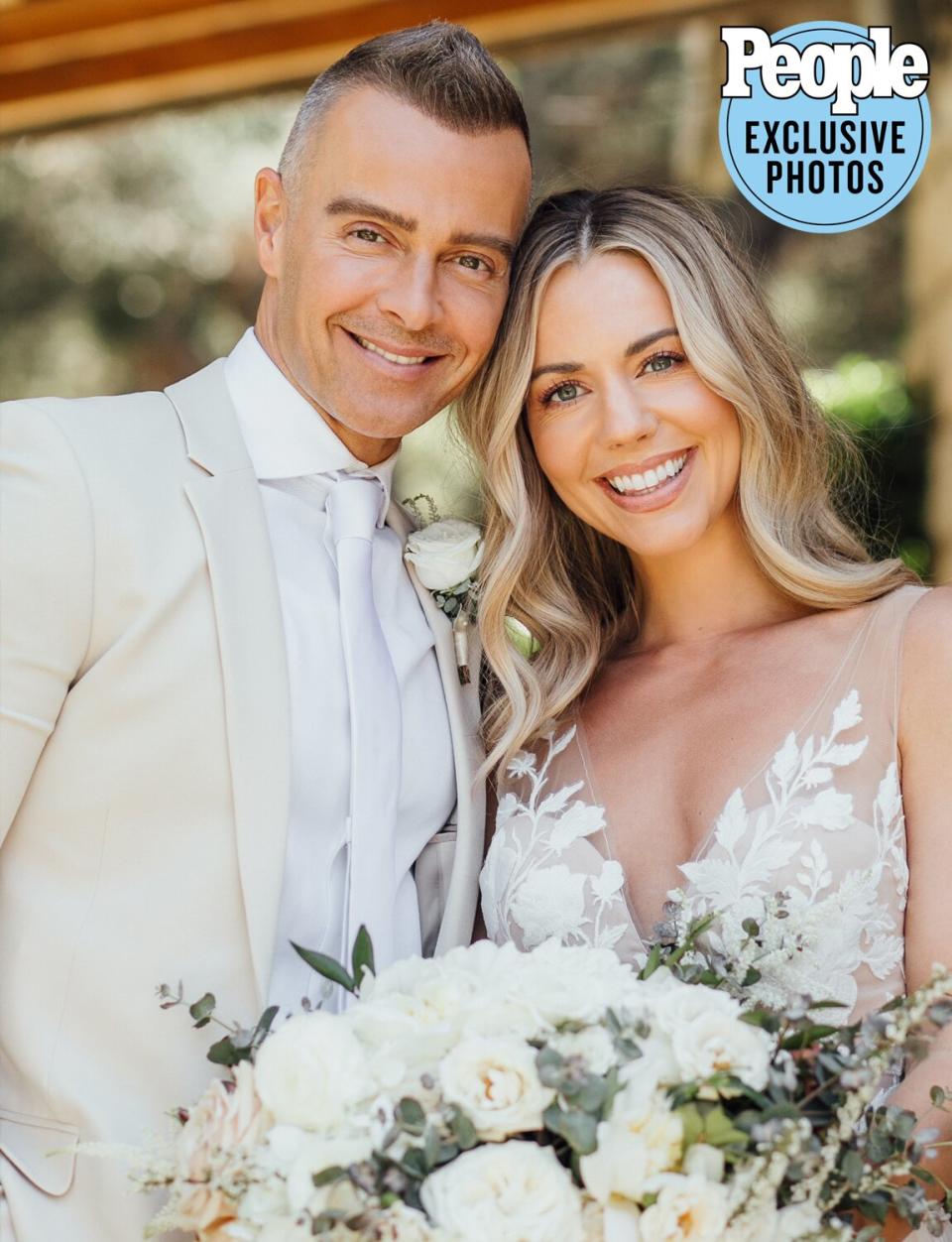 Joey Lawrence wedding