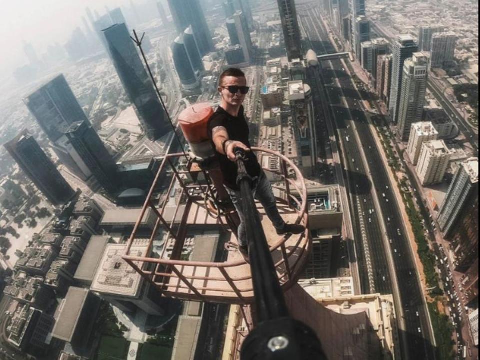 The daredevil adventurer was also known as ‘Remi Enigma’ (Remi Lucidi/Instagram)