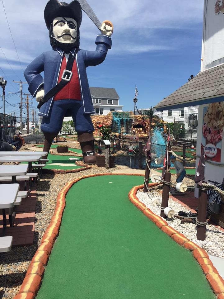 Kids 12 and under can play the 18-hole mini golf course Buc’s Lagoon for free on Tuesday as part of the Children’s Festival.