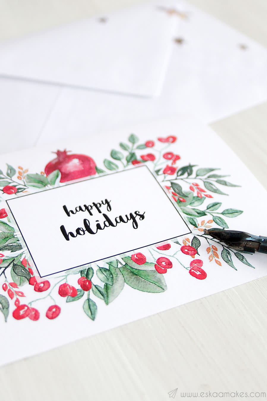 Happy Holidays Printable