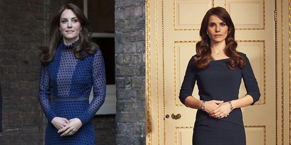 Charlotte Riley as Kate Middleton in King Charles III