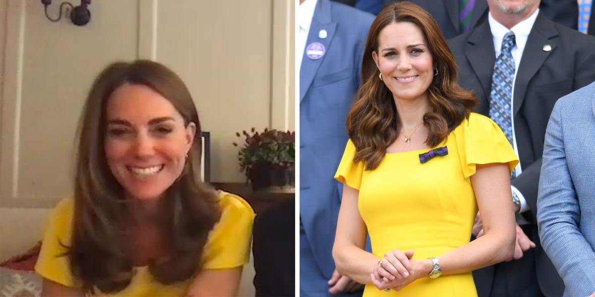 Kate Middleton Rewears a Sunny Dolce & Gabbana Dress from 2018 Wimbledon
