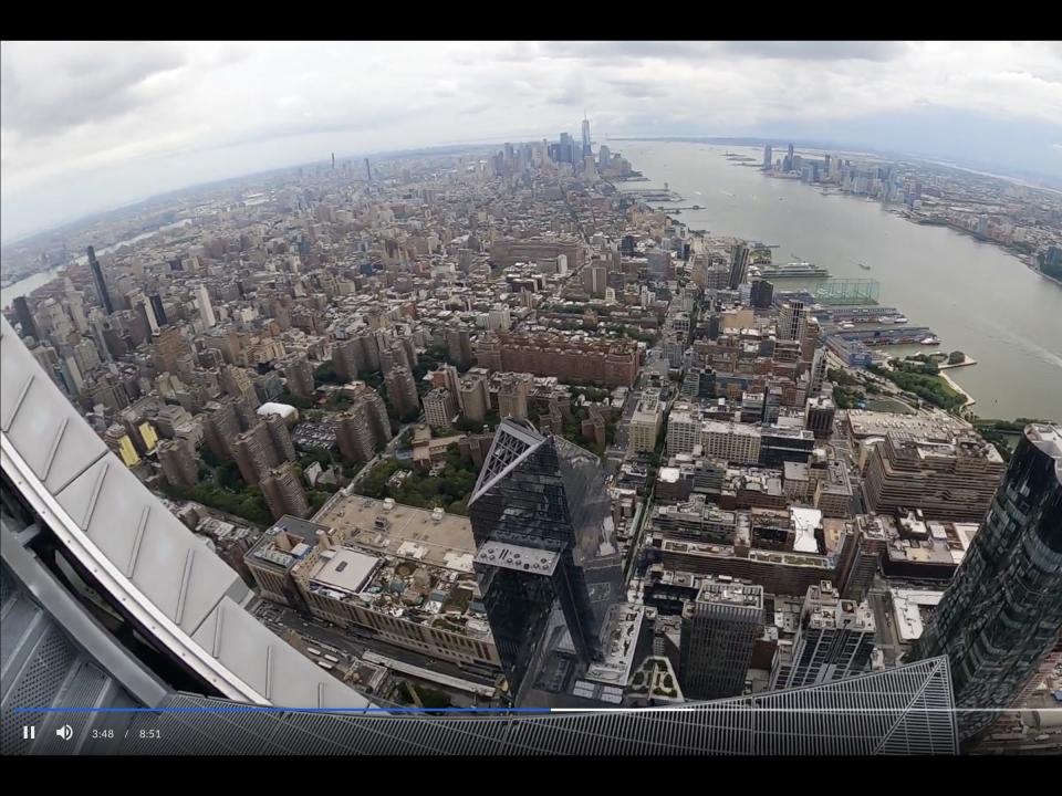 New York City from high above.