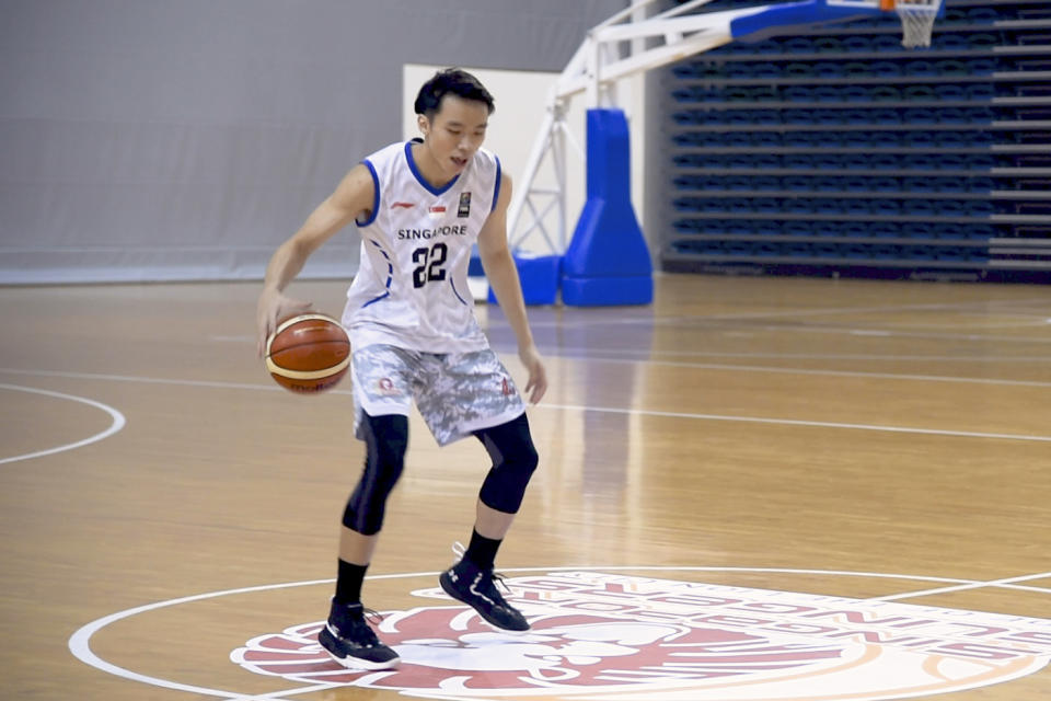 Why I Play series: Basketball Kelvin Lim. (PHOTO: Stefanus Ian)