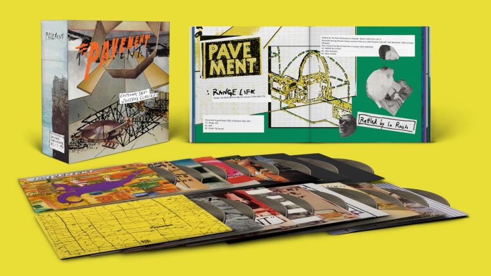 Pavement announce box set Cautionary Tales Jukebox Classiques pre-order physical copies 7-inch 7" 2024