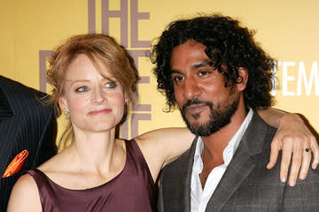 Jodie Foster and Naveen Andrews at the New York City Premiere of Warner Bros. Pictures' The Brave One