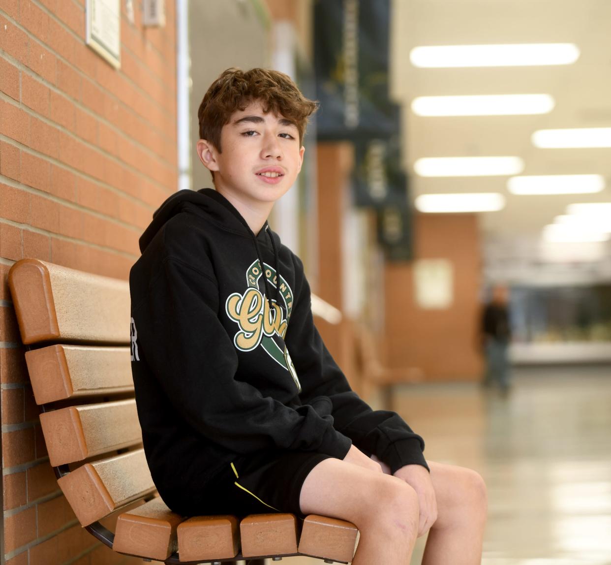 Blaze Blacketer, a seventh grader at Oakwood Middle School, is a Canton Repository Kid of Character for November.