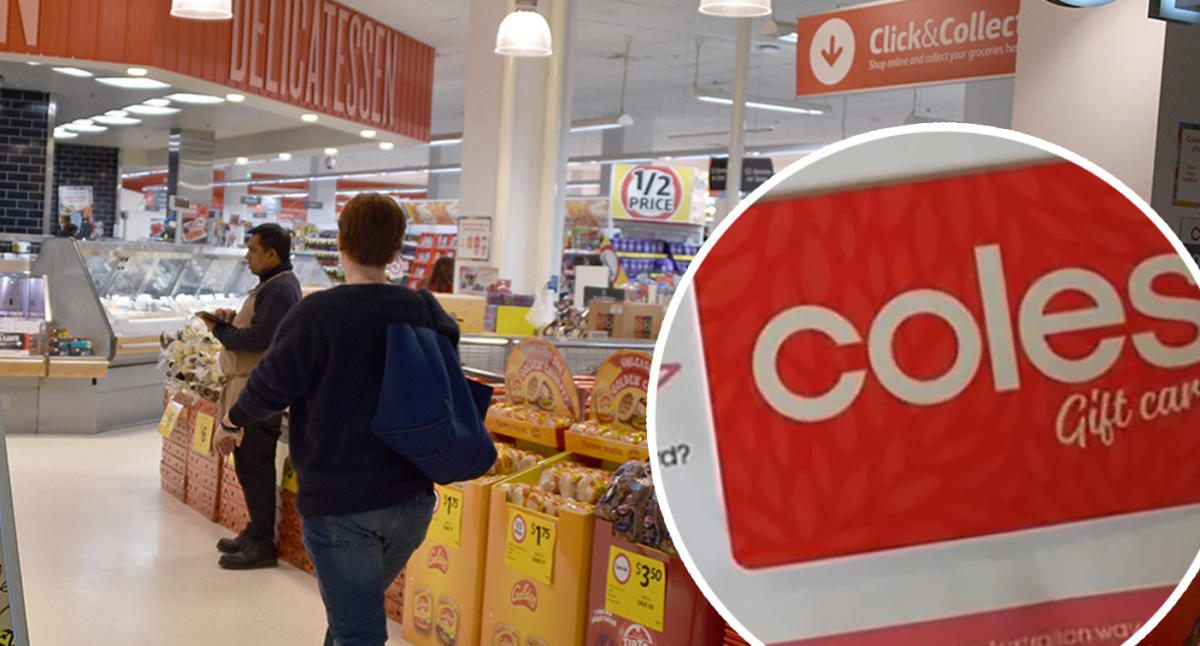 This is why some Coles customers are receiving surprise gift cards and  bonus FlyBuys points