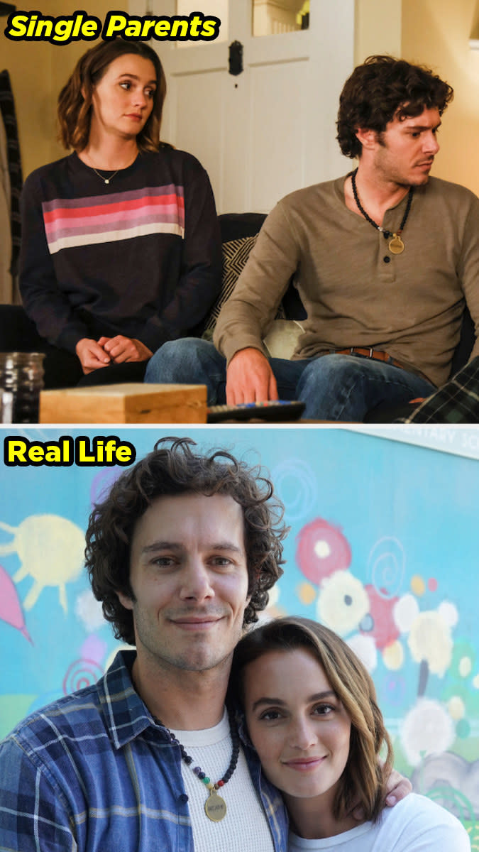 Leighton and Adam on TV vs IRL