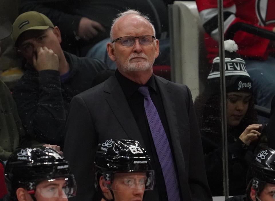 New Jersey Devils head head Lindy Ruff was fired on Monday.