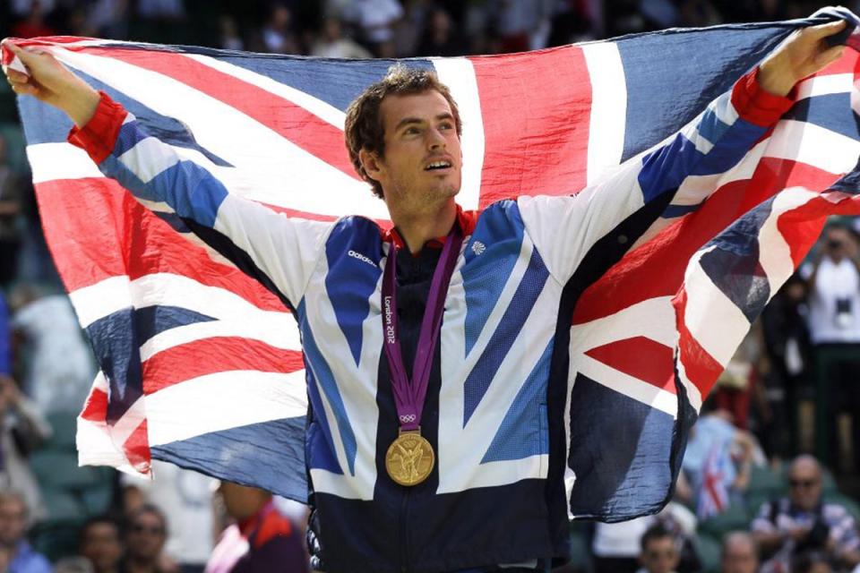 Andy Murray wins Olympic gold at London 2012