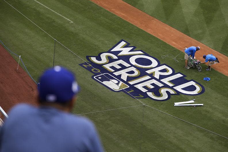 2017 was another record-setting year for MLB in terms of revenue. (AP)