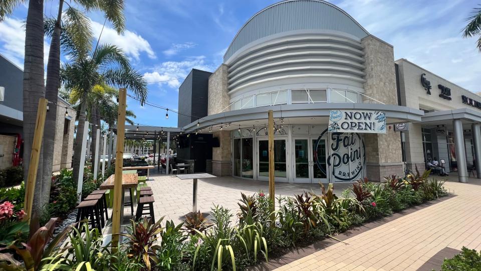 Punta Gorda-founded brewery Fat Point Brewing has opened a taproom and restaurant location at University Town Center, pictured here.