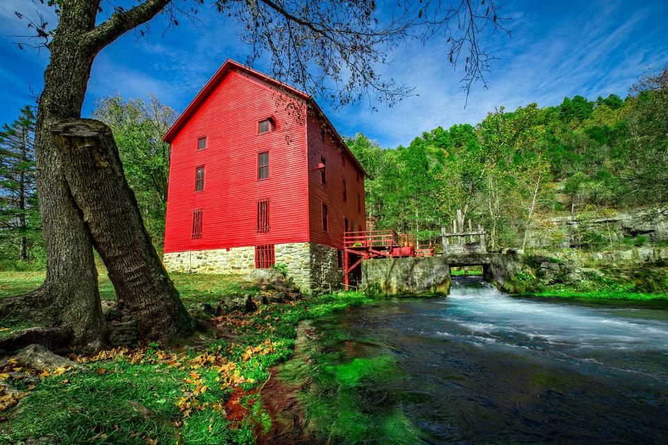 Historic Alley Springs Mill, Ozark National Scenic Riverways, Missouri, USA