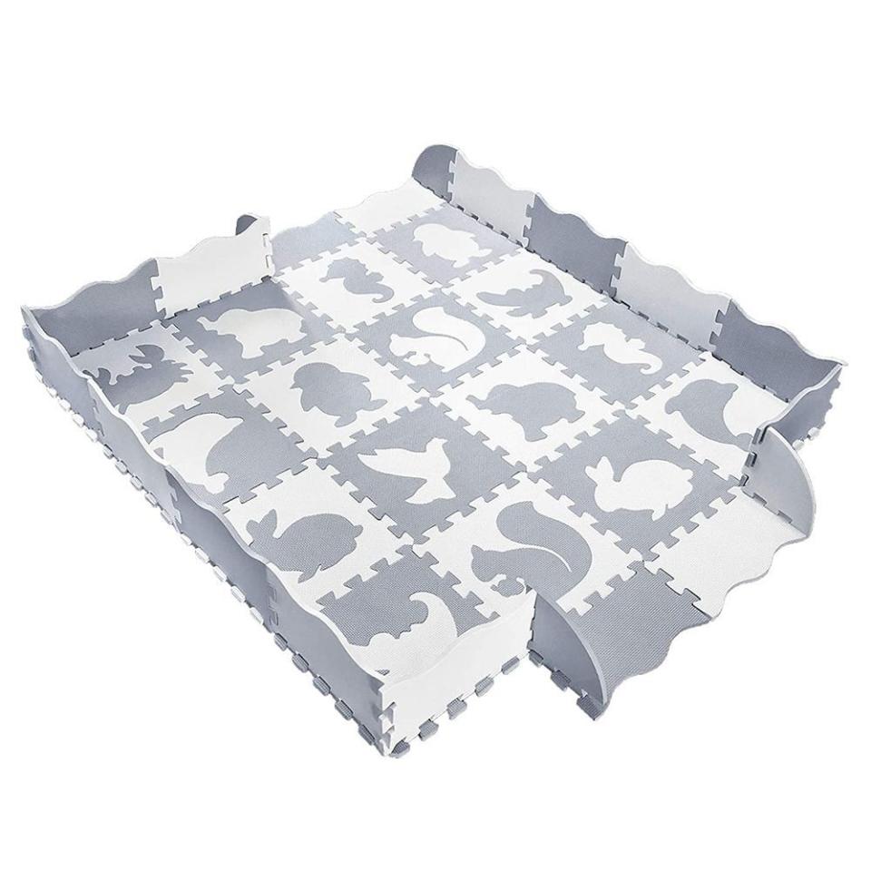 8) Baby Play Mat With Fence