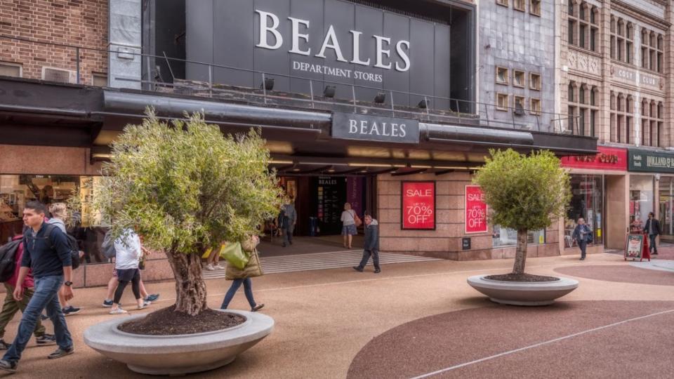 A Beales department store in Bournmouth. The company is reportedly on the brink of collapse. Photo: Beales