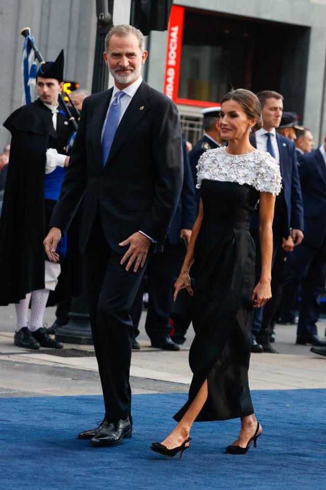 La reina Letizia el vestido de Carolina Herrera que Sassa de Osma antes
